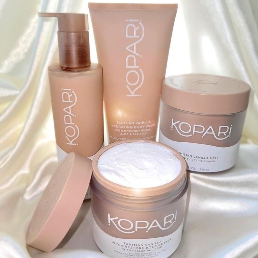 Kopari Tahitian Vanilla Skincare Collection
